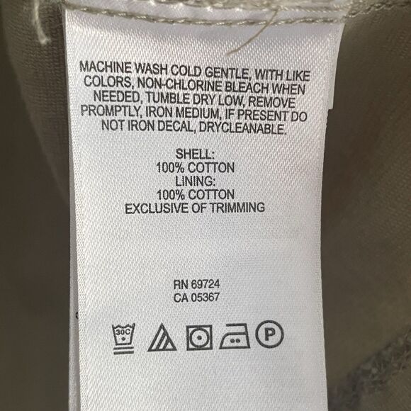 Columbia Corduroy Jacket Full Zip Men M Lightweight Utility Workwear Zip Pockets - Picture 9 of 12